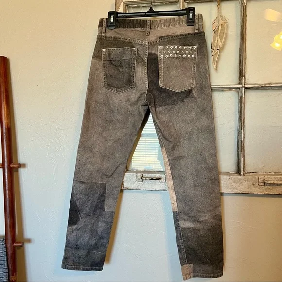 ISABEL MARANT Valone Serge Poliakoff ANTHRACITE Jeans Sz 36 US 4 Very RARE - Picture 5 of 12